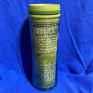 Starbucks Reduce Recycle Reuse Travel Mug